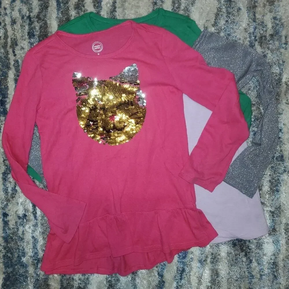 Girls Flowy Skirts || Set of 3 || sz small 7-12